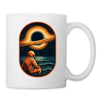 Cosmic Explorer Astronaut Artwork - Mug - white - Right