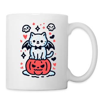 Pumpkin Cat - Mug - white - Right