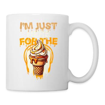 Eiscreme Spritz mit Humor - Mug - white - Right