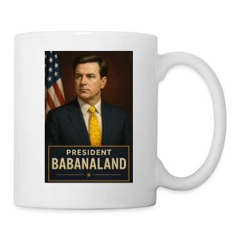 Humorous Babaland President Design - Mug - white - Right