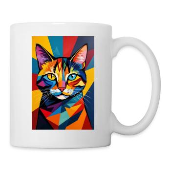 Avantgarde Cat R03 - Mug blanc - blanc - Droite