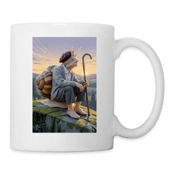 Ancient Humanoid Snail - Mug - white - Right