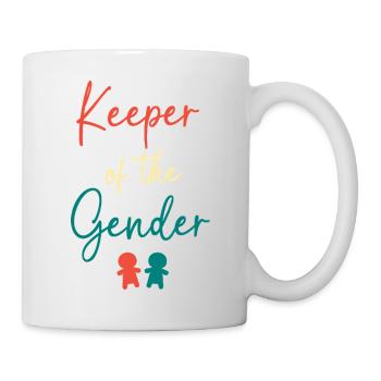 Werdende Mutter Weihnachten Gender Reveal - Tasse - Weiß - Rechts