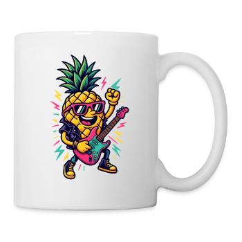 Musique Ananas - Mug blanc - blanc - Droite