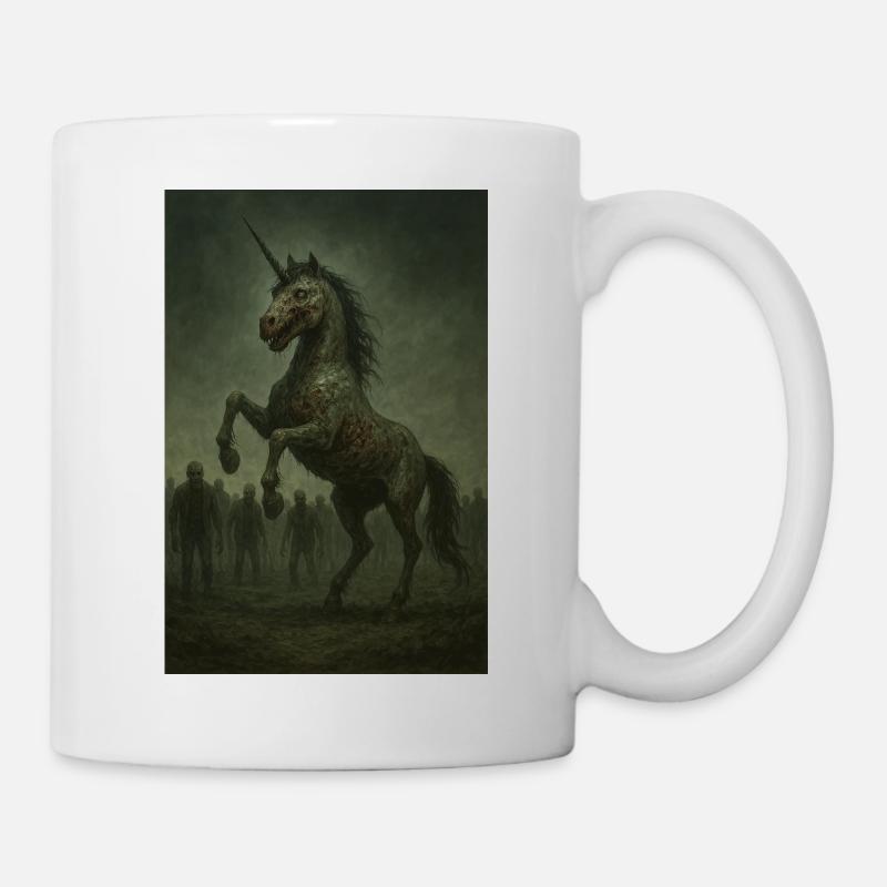 Zombie Unicorn - Mug - white