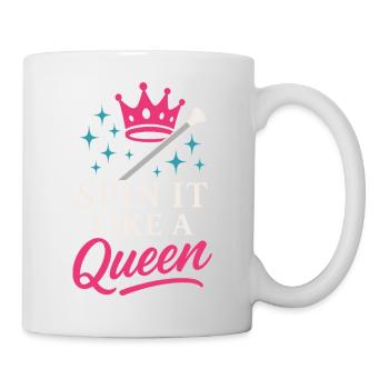 Baton Twirler Majorette Captain Squad Club - Mug - white - Right