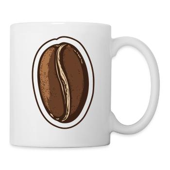 Kaffee - Tasse - Weiß - Rechts