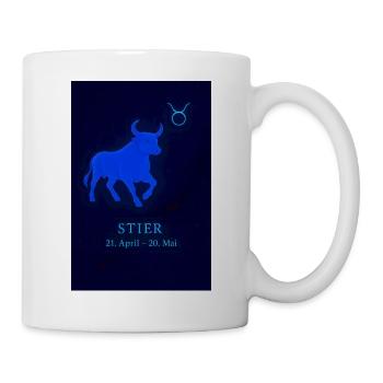 Zodiac sign Taurus design - Mug - white - Right