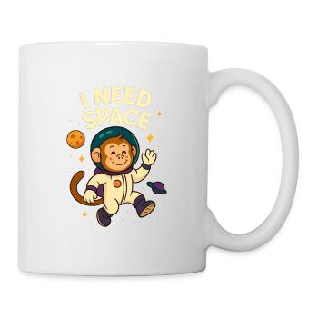 Monkey Astronaut: Space and Fantasy - Mug - white - Right