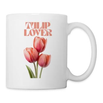 Tulip Lover Floral Fashion Design - Mug - white - Right