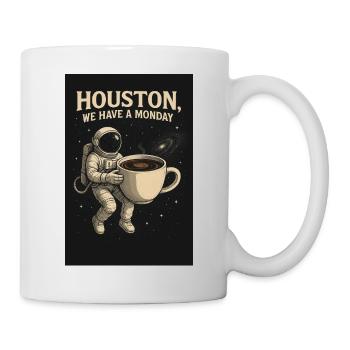 Houston Astronaut Coffee Adventure - Mug - white - Right