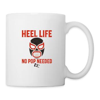 Lustiges Sprüche Shirt – Heel Life Wrestling Fans - Tasse - Weiß - Rechts