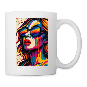 PLASTIC_BLISS - Tasse - Weiß - Rechts