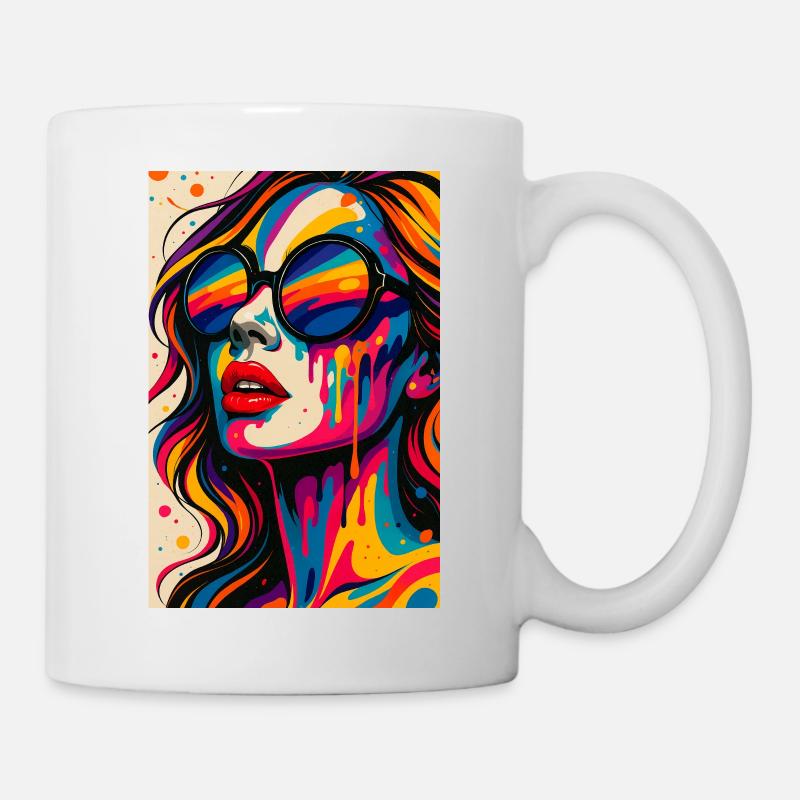 PLASTIC_BLISS - Tasse - Weiß