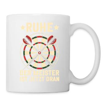 Fléchettes Fléchettes Jeu de fléchettes Lecteur de fléchettes - Mug blanc - blanc - Droite