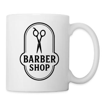 Coiffeur - Mug blanc - blanc - Droite