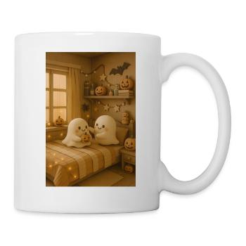 Cute Halloween Ghosts Cute - Mug - white - Right