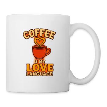 Coffee is my love language - Mug - white - Right