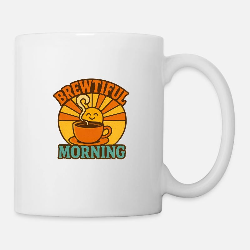 Brewtiful Morning - Mug - white