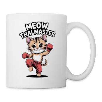 Kitten Karate Master Design - Mug - white - Right