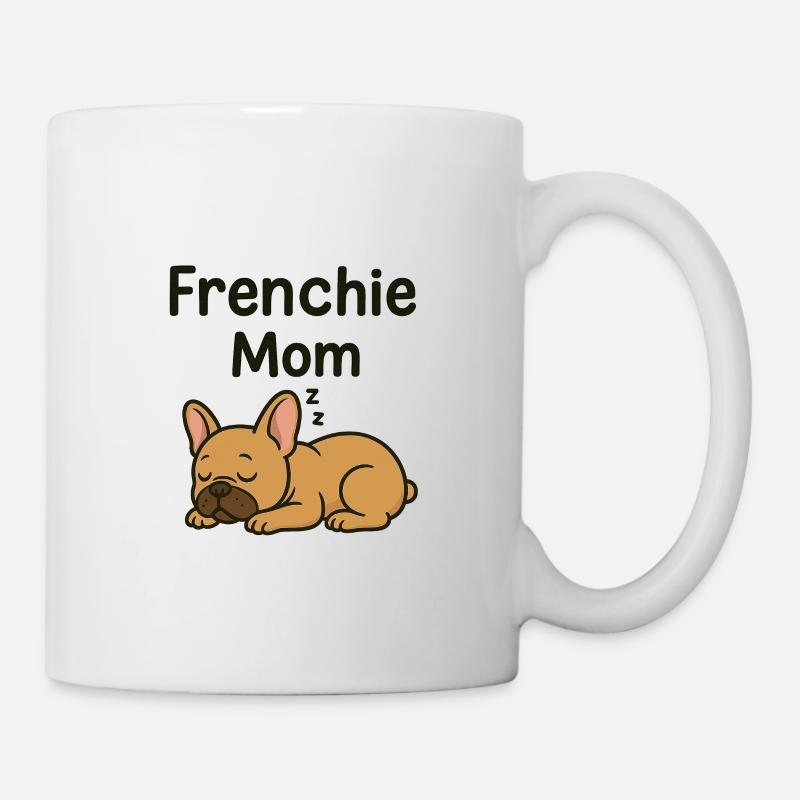 Frenchie_Mom - Mug blanc - blanc