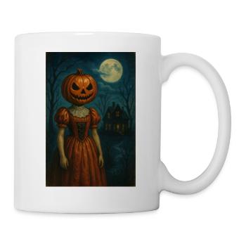Halloween Horror Lady - Mug - white - Right