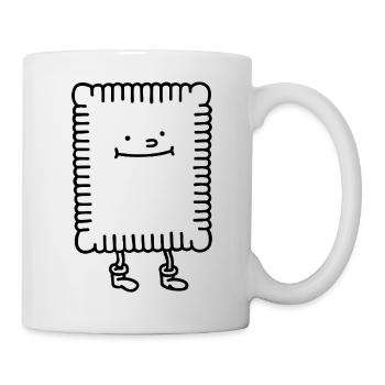 Butter biscuit – classic biscuit & cult delight - Mug - white - Right