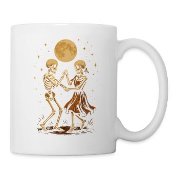 Mental dance between pairs of bones - Mug - white - Right