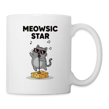 Karaoke Cat - Mug - white - Right
