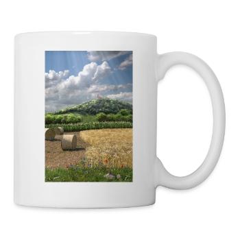 Burgsberg Illustration - Mug blanc - blanc - Droite