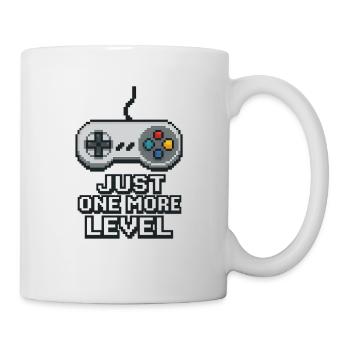 Conception de la manette de jeu Pixel Neon - Mug blanc - blanc - Droite