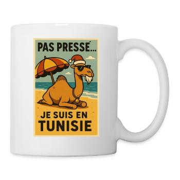 Weihnachtskamel in Tunesien - Tasse - Weiß - Rechts