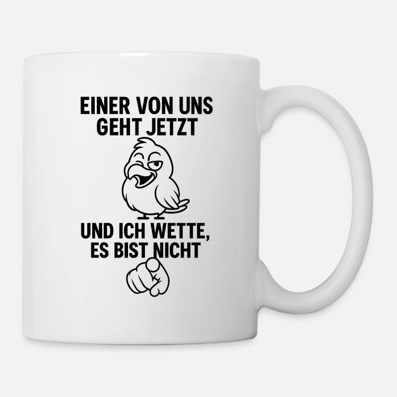 Lustige Vogel-Anspielung  - Tasse - Weiß