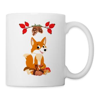 Renard - Mug blanc - blanc - Droite