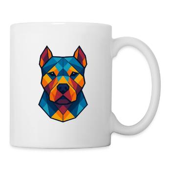 Dog | Dog Head Print / Print / Design - Mug - white - Right