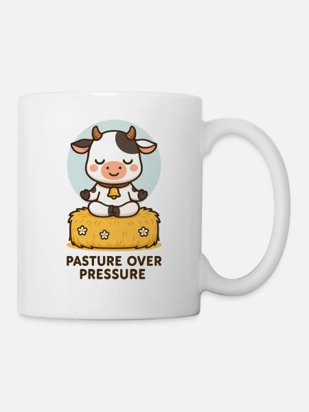 Übermäßiger Weidedruck - Tasse - Weiß
