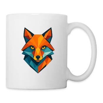Fox | Fox Head Print / Print / Design - Mug - white - Right