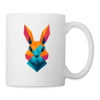 Rabbit | Bunny Head Print / Print / Design - Mug - white - Right