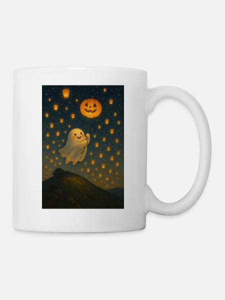 Halloween Süßer Geist - Tasse - Weiß