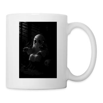 Halloween Fantôme Effrayant - Mug blanc - blanc - Droite
