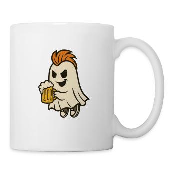 Punk-Geist - Tasse - Weiß - Rechts