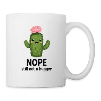 Nope, Not a Hugger Cactus - Mug - white - Right