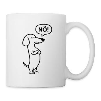 Nö! - Tasse - Weiß - Rechts