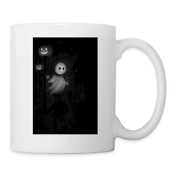 Moonlit Ghost Parade - Mug - white - Right