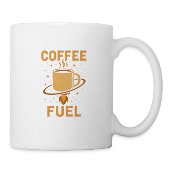 coffee fuel - Tasse - Weiß - Rechts