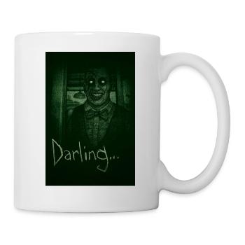 Eddie Gluskin Nachtsichtgerät 'Darling' Horror-Design - Tasse - Weiß - Rechts