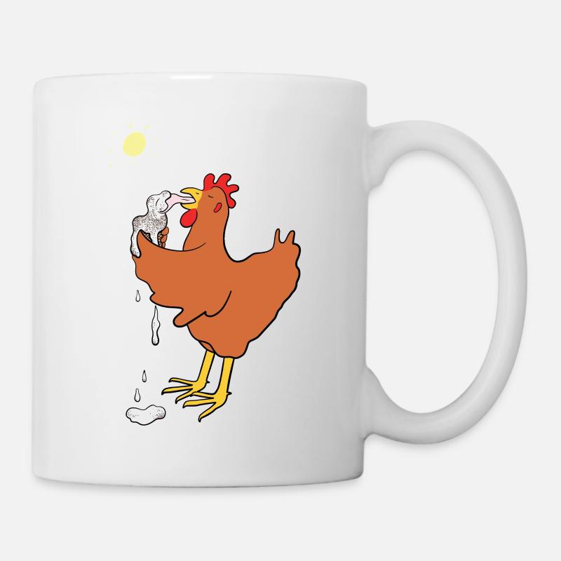 Yum-Eiscreme - Tasse - Weiß