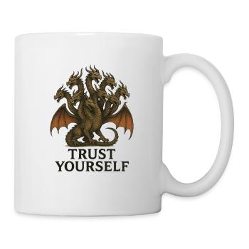 Nine-Headed Dragon Trust Yourself - Mug - white - Right