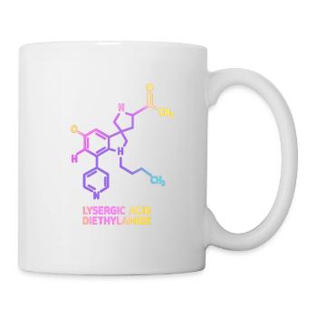 Psychedelic Molecular Art LSD - Mug - white - Right