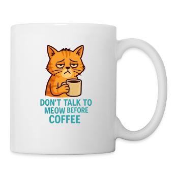 Grummelkat Coffee Saying - Mug - white - Right